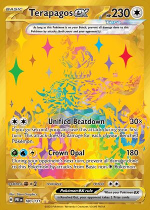 [180/131] – Terapagos ex – Prismatic Evolutions – nan