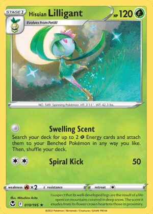 [010/191] – Hisuian Lilligant – Silver Tempest – Common
