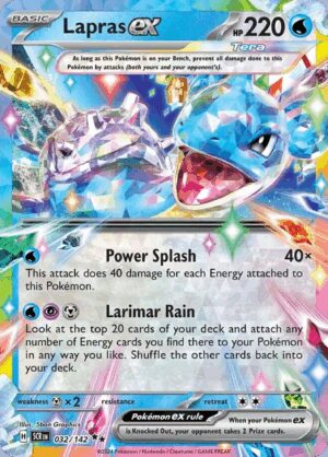 [032/142] – Lapras ex – Stellar Crown – EX Holo