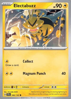 [046/142] – Electabuzz – Stellar Crown – Reverse Holo