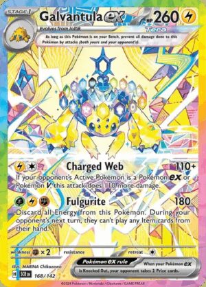 [168/142] – Galvantula ex – Stellar Crown – Special Illustration Rare
