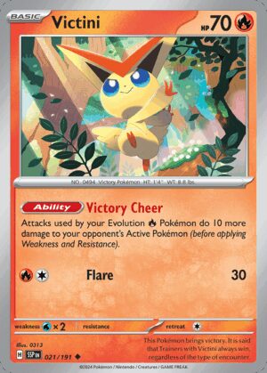 [021/191] – Victini – Surging Sparks – Uncommon