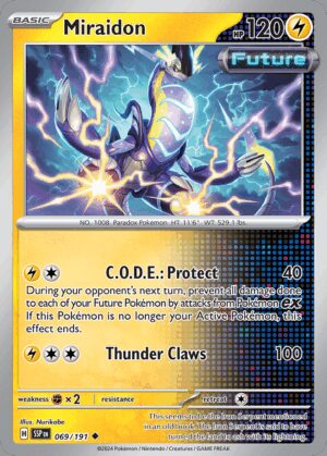 [069/191] – Miraidon – Surging Sparks – Reverse Holo