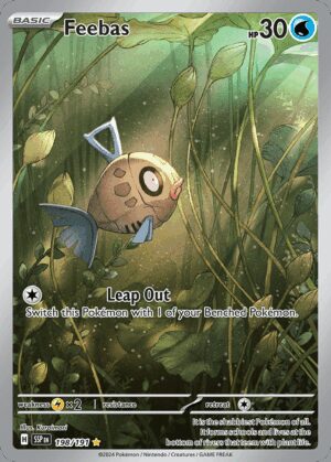[198/191] – Feebas – Surging Sparks – Illustration Rare