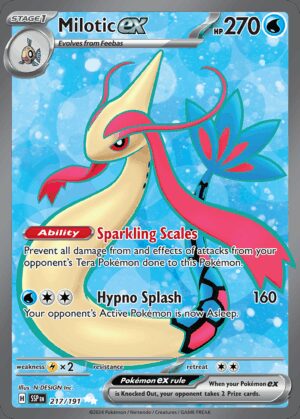 [217/191] – Milotic ex – Surging Sparks – Ultra Rare