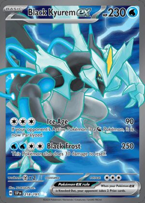 [218/191] – Black Kyurem ex – Surging Sparks – Ultra Rare