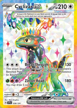 [228/191] – Cyclizar ex – Surging Sparks – Ultra Rare