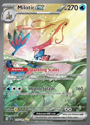 [237/191] – Milotic ex – Surging Sparks – Special Illustration Rare