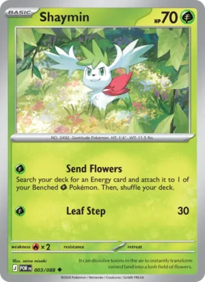 [003/088] – Shaymin – Perfect Order – Uncommon