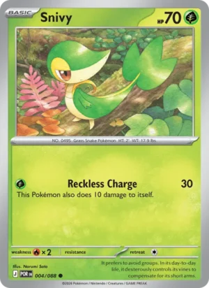 [004/088] – Snivy – Perfect Order – Common