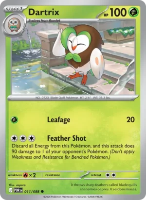 [011/088] – Dartrix – Perfect Order – Reversed Holo