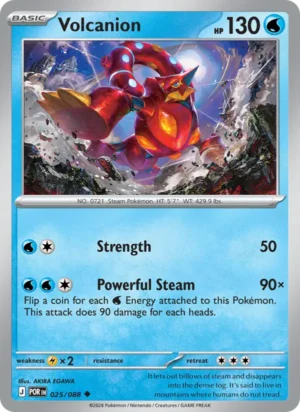 [025/088] – Volcanion – Perfect Order – Uncommon