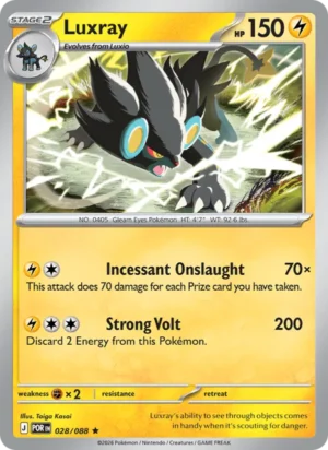 [028/088] – Luxray – Perfect Order – Holo