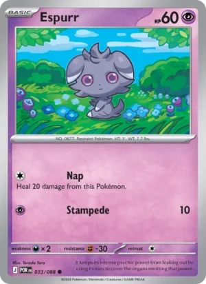 [033/088] – Espurr – Perfect Order – Reversed Holo