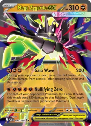 [047/088] – Mega Zygarde ex – Perfect Order – EX