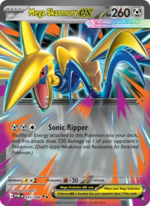 [055/088] – Mega Skarmory ex – Perfect Order – EX
