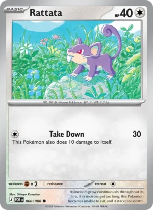 [060/088] – Rattata – Perfect Order – Common