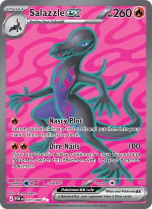 [101/088] – Salazzle ex – Perfect Order – Ultra Rare