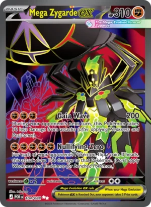 [104/088] – Mega Zygarde ex – Perfect Order – Ultra Rare