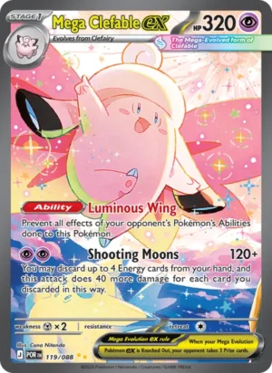 [119/088] – Mega Clefable ex – Perfect Order – Special illustration rare