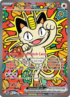 [121/088] – Meowth ex – Perfect Order – Special illustration rare