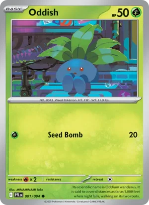 [001/094] – Oddish – Phantasmal Flames – Common