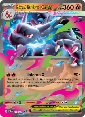 [013/094] – Mega Charizard X ex – Phantasmal Flames – EX