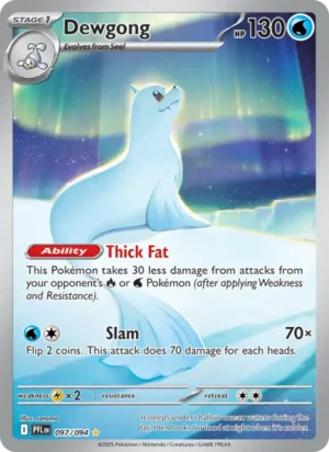 [097/094] – Dewgong – Phantasmal Flames – Illustration rare