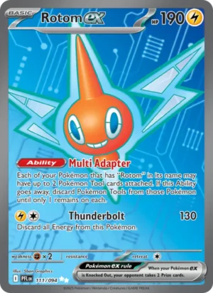 [111/094] – Rotom ex – Phantasmal Flames – Ultra Rare