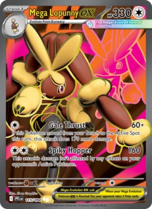 [115/094] – Mega Lopunny ex – Phantasmal Flames – Ultra Rare
